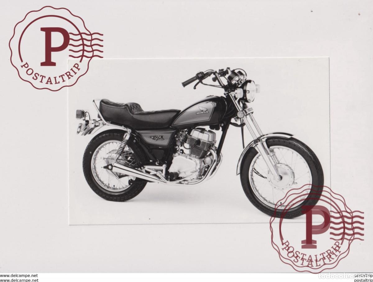 Coches y Motocicletas: Honda CM250 +-21cm x 10cm Moto MOTOCROSS MOTORCYCLE Douglas J Jackson archive of motorcycles
