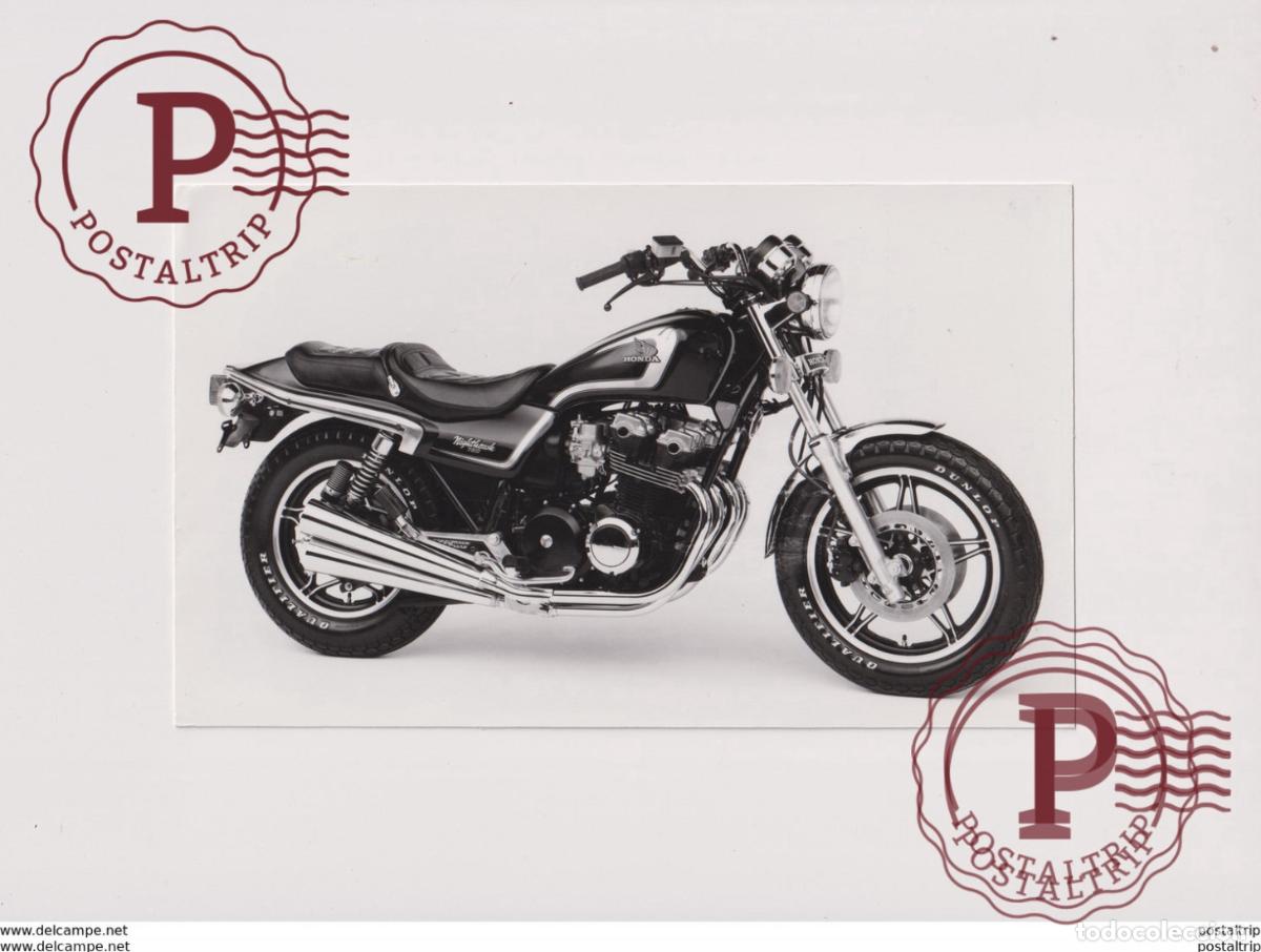 Coches y Motocicletas: Honda Nighthawk +-20cm x 12cm Moto MOTOCROSS MOTORCYCLE Douglas J Jackson archive of motorcycles