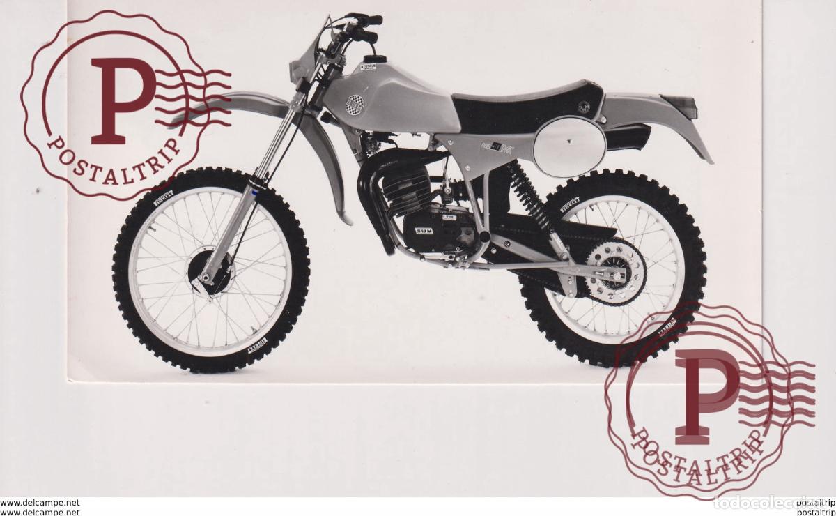 Coches y Motocicletas: SWM RBS 50MK +-17cm x 10cm Moto MOTOCROSS MOTORCYCLE Douglas J Jackson archive of motorcycles