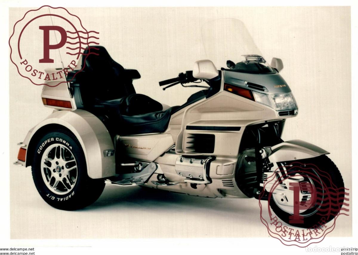 Coches y Motocicletas: EML Trike +-18cm x 14cm Moto MOTOCROSS MOTORCYCLE Douglas J Jackson archive of motorcycles