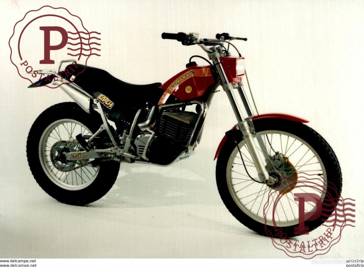 Coches y Motocicletas: Fantic Coach 250 +-20cm x 14cm Moto MOTOCROSS MOTORCYCLE Douglas J Jackson archive of motorcycles