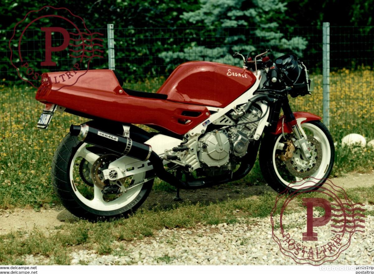 Autos und Motorr&auml;der: Segale +-20cm x 14cm Moto MOTOCROSS MOTORCYCLE Douglas J Jackson archive of motorcycles