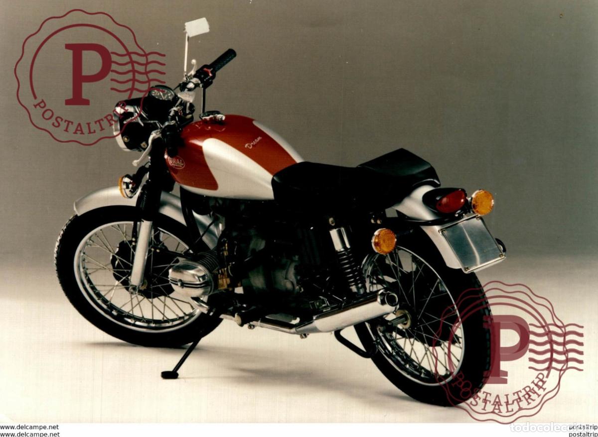 Autos und Motorr&auml;der: Ural Dream +-20cm x 14cm Moto MOTOCROSS MOTORCYCLE Douglas J Jackson archive of motorcycles
