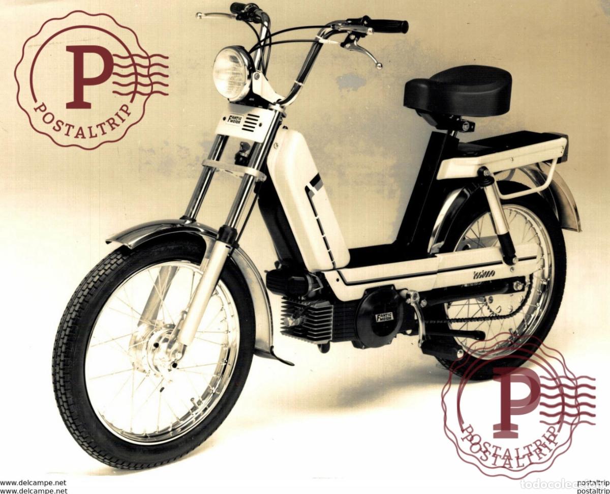 Autos und Motorr&auml;der: Fantic Motor Tx310 +-20cm x 14cm Moto MOTOCROSS MOTORCYCLE Douglas J Jackson archive of motorcycles
