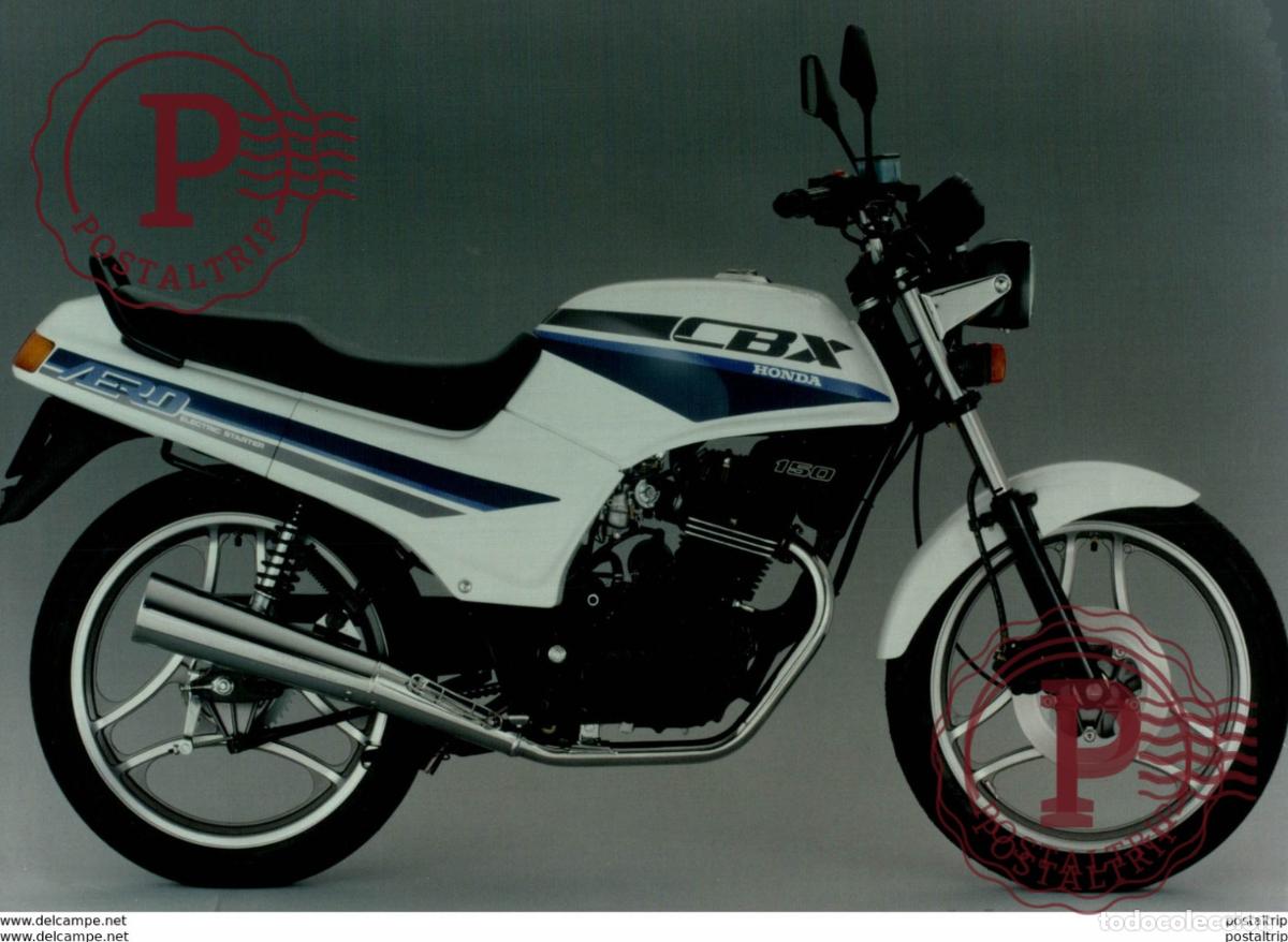 Coches y Motocicletas: Honda CBX 150 +-23cm x 16cm Moto MOTOCROSS MOTORCYCLE Douglas J Jackson archive of motorcycles