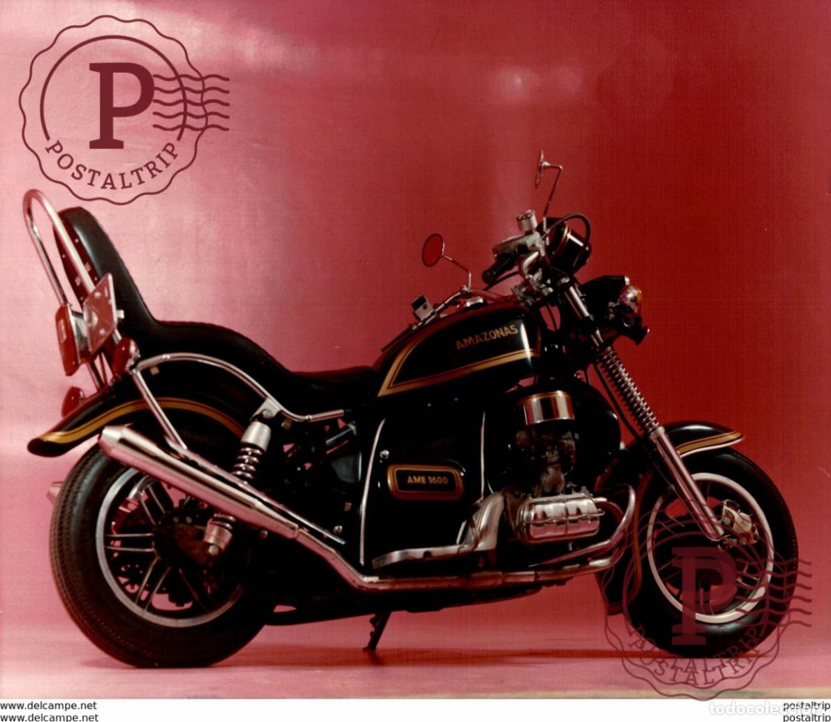 Carros e motociclos: Amazonas AME 1600 +-25cm x 20cm Moto MOTOCROSS MOTORCYCLE Douglas J Jackson archive of motorcycles