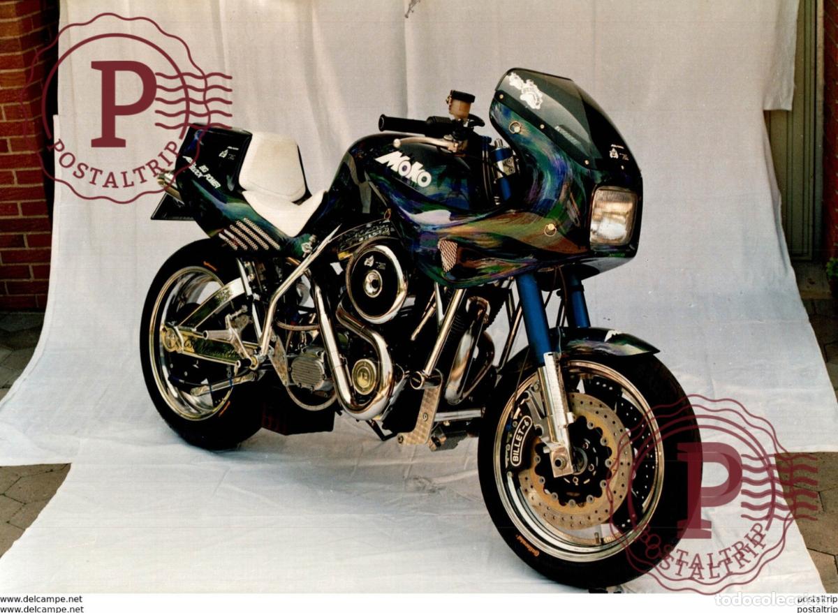 Carros e motociclos: Moko +-30cm x 20cm Moto MOTOCROSS MOTORCYCLE Douglas J Jackson archive of motorcycles