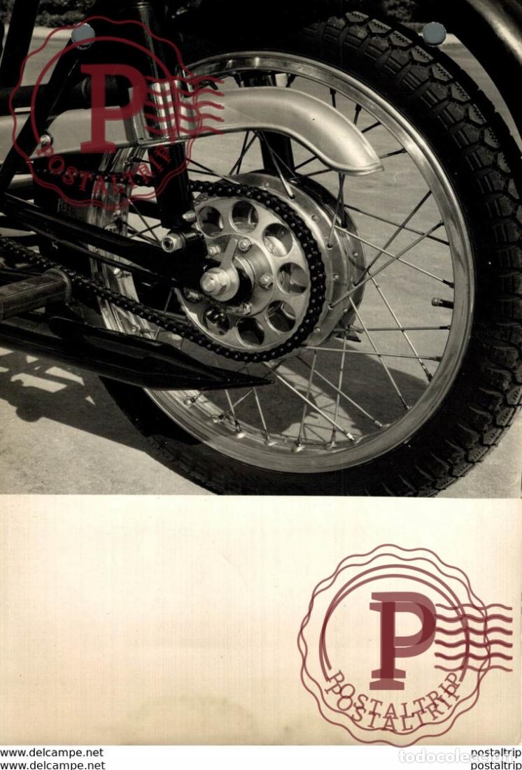 Carros e motociclos: Montesa +-12cm x 16cm Perforada Moto MOTOCROSS MOTORCYCLE Douglas J Jackson archive of motorcycl
