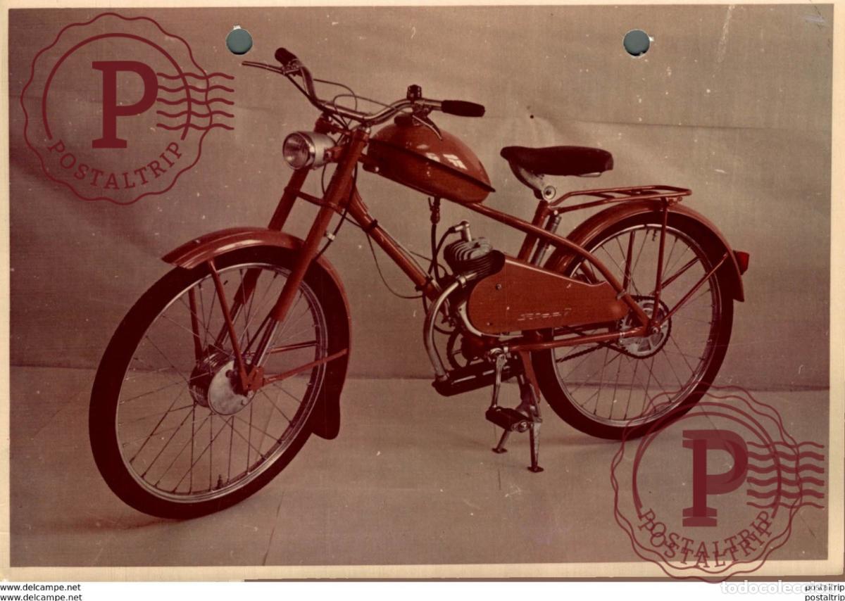 Carros e motociclos: Motos +-18cm x 10cm Perforada Moto MOTOCROSS MOTORCYCLE Douglas J Jackson archive of motorcycles