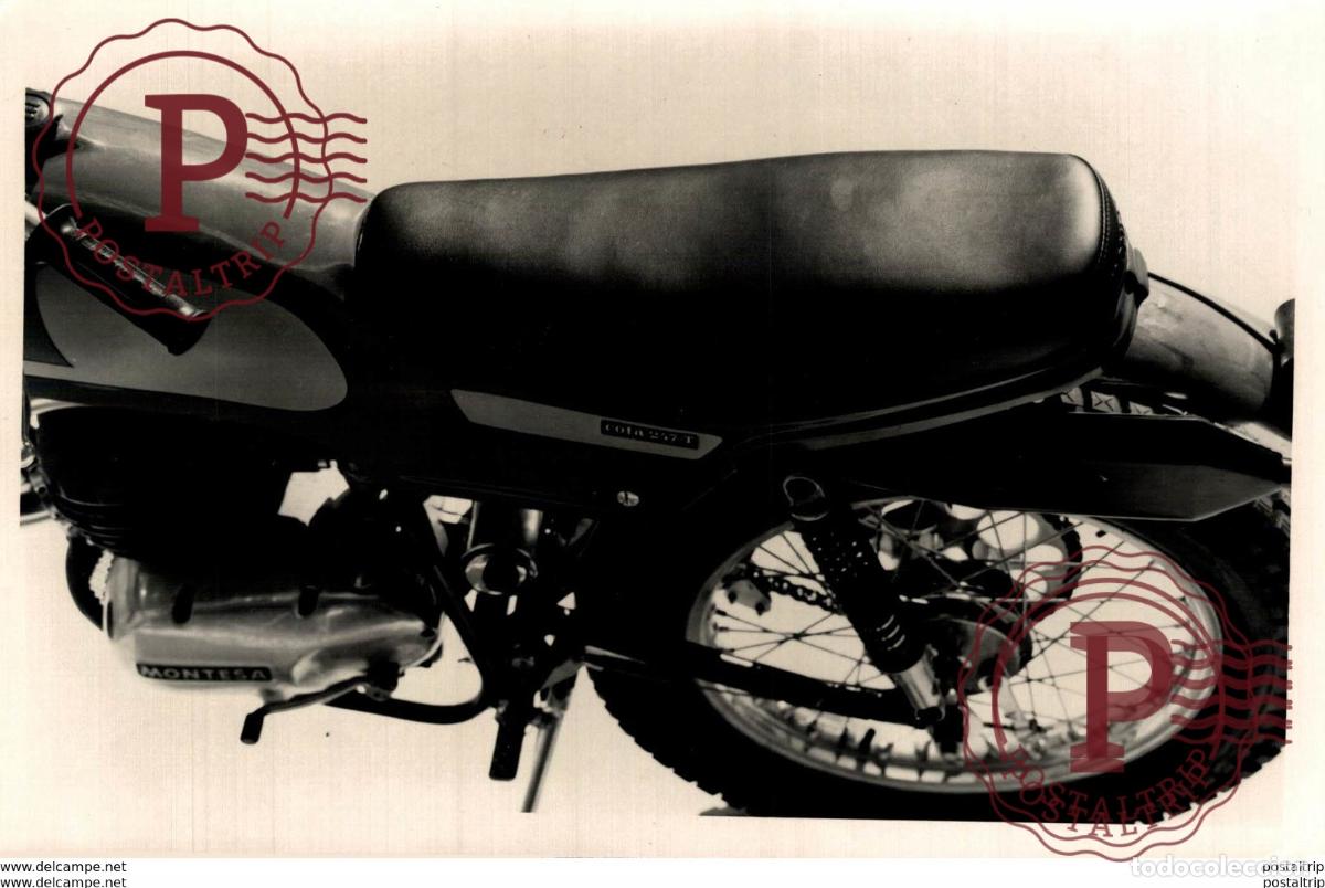 Coches y Motocicletas: MONTESA COTA247-T +-18cm x 12cm Moto MOTOCROSS MOTORCYCLE Douglas J Jackson archive of motorcycles