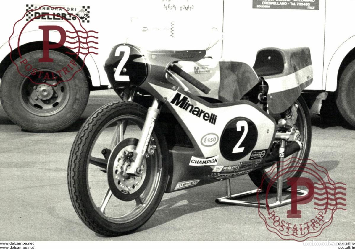 Coches y Motocicletas: Motori Minarelli +-18cm x 12cm Moto MOTOCROSS MOTORCYCLE Douglas J Jackson archive of motorcycles
