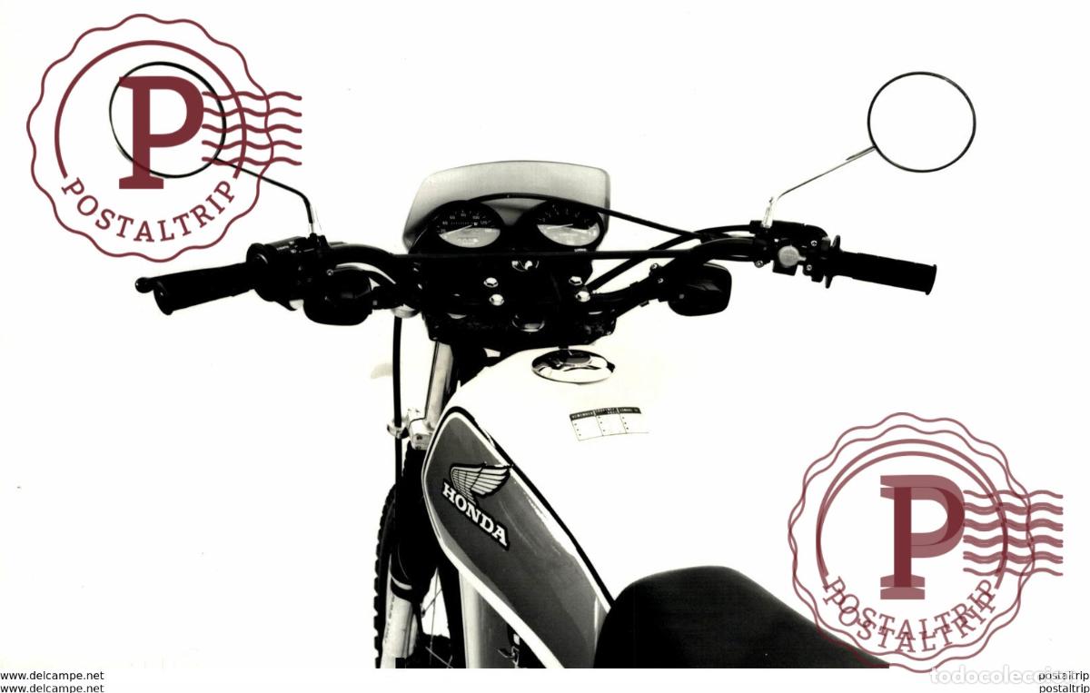 Coches y Motocicletas: Honda +-18cm x 12cm Moto MOTOCROSS MOTORCYCLE Douglas J Jackson archive of motorcycles