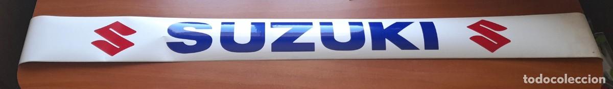Coches y Motocicletas: PEGATINA PARASOL SUZUKI PARA COCHE CL&Aacute;SICO