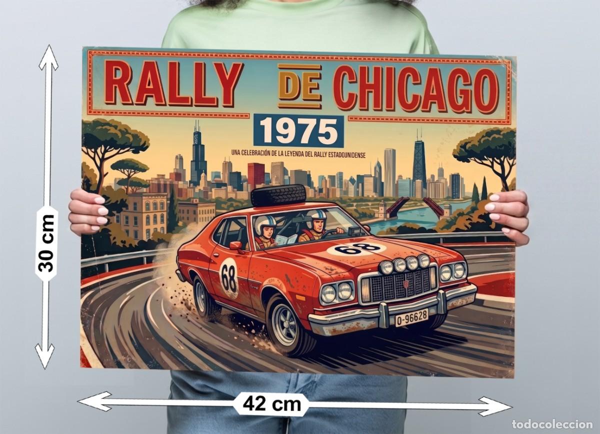 Coches y Motocicletas: Poster Ford Maverick Grabber Rally - tama&ntilde;o Din A3 (42x30 cm)