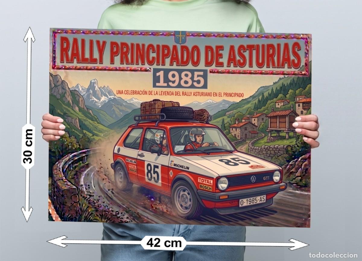 Coches y Motocicletas: Poster Volkswagen Golf GTI &rdquo;Mk1&rdquo; Rally - tama&ntilde;o Din A3 (42x30 cm)