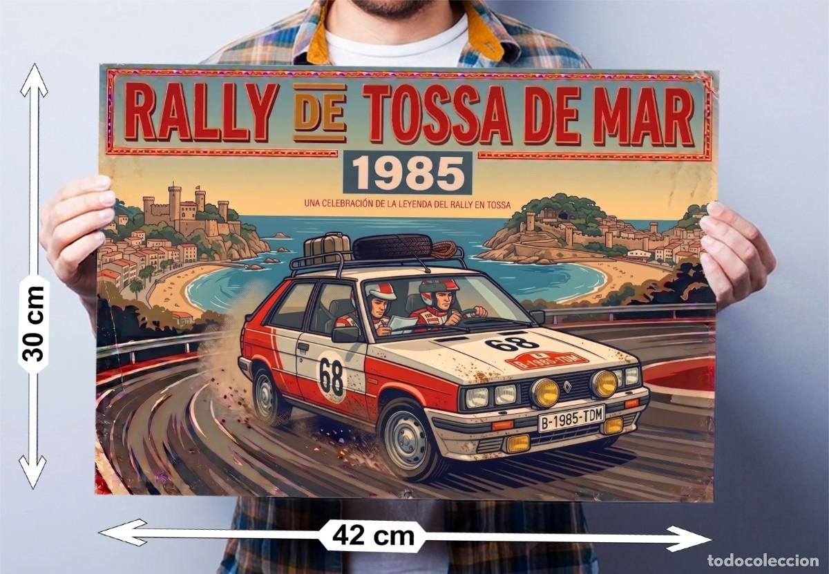 Voitures et Motocyclettes: Poster Renault 11 Rally - tama&ntilde;o Din A3 (42x30 cm)