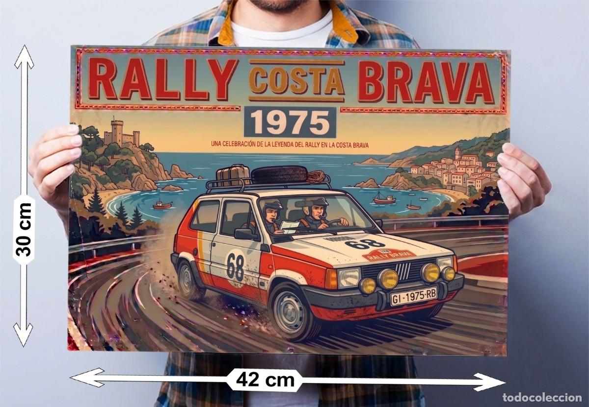 Voitures et Motocyclettes: Poster Seat Panda Rally - tama&ntilde;o Din A3 (42x30 cm)