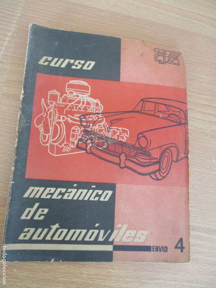 Coches y Motocicletas: CEAC- CUADERNILLO N&ordm;.- 4, CURSO - MEC&Aacute;NICO DE AUTOM&Oacute;VILES-P&Aacute;G. 177 A LA 248-CON EJERCICIOS USADOS