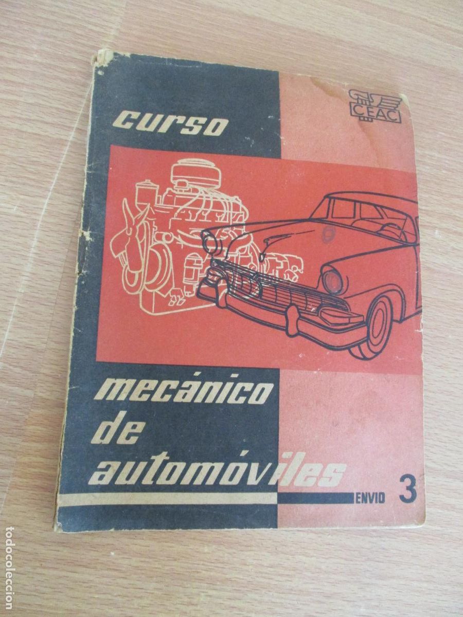 Coches y Motocicletas: CEAC- CUADERNILLO N&ordm;.- 3, CURSO - MEC&Aacute;NICO DE AUTOM&Oacute;VILES-P&Aacute;G. 121 A LA 176-CON EJERCICIOS USADOS