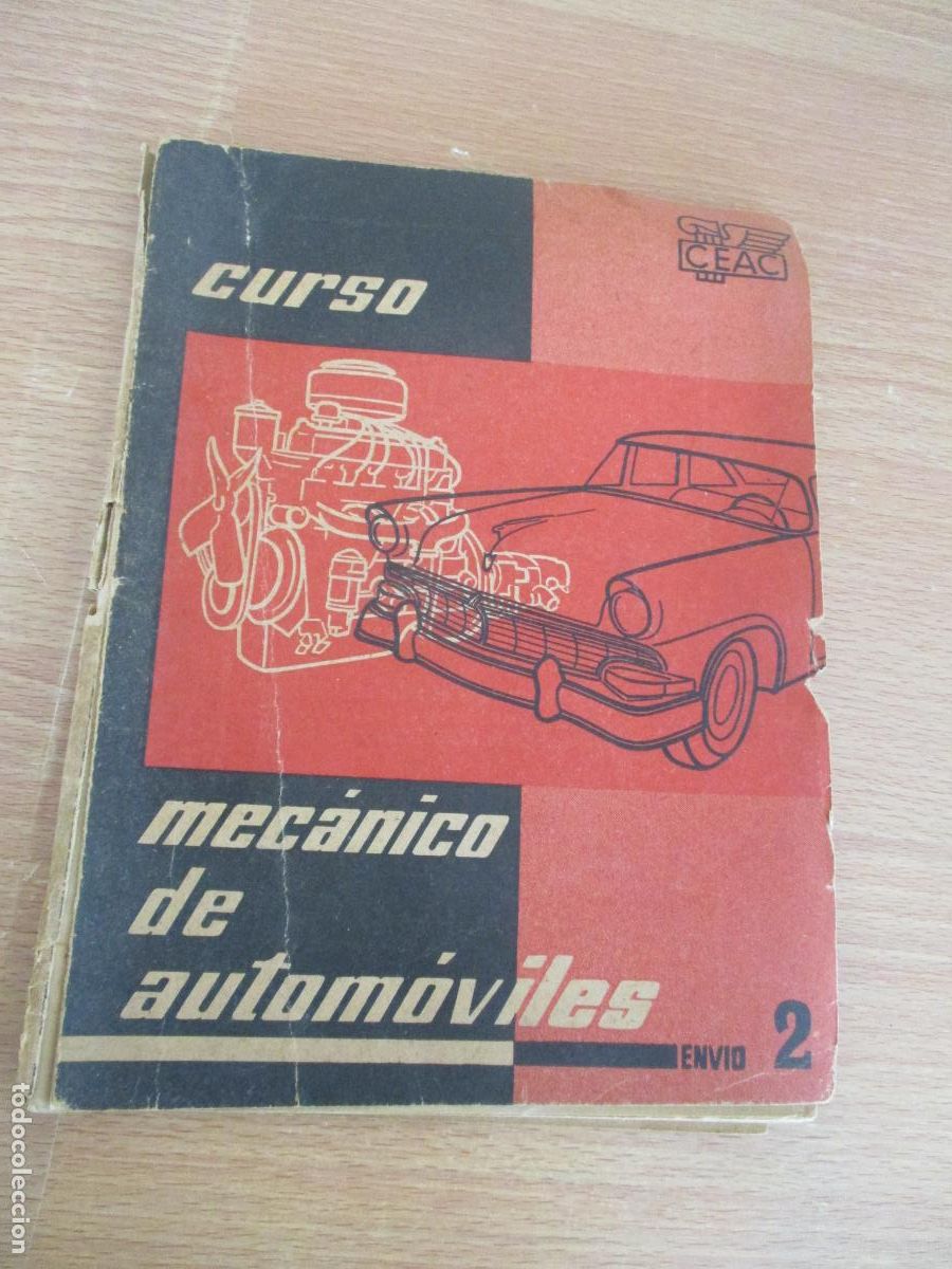 Coches y Motocicletas: CEAC- CUADERNILLO N&ordm;.- 2, CURSO - MEC&Aacute;NICO DE AUTOM&Oacute;VILES-P&Aacute;G. 61 A LA 120-CON EJERCICIOS USADOS