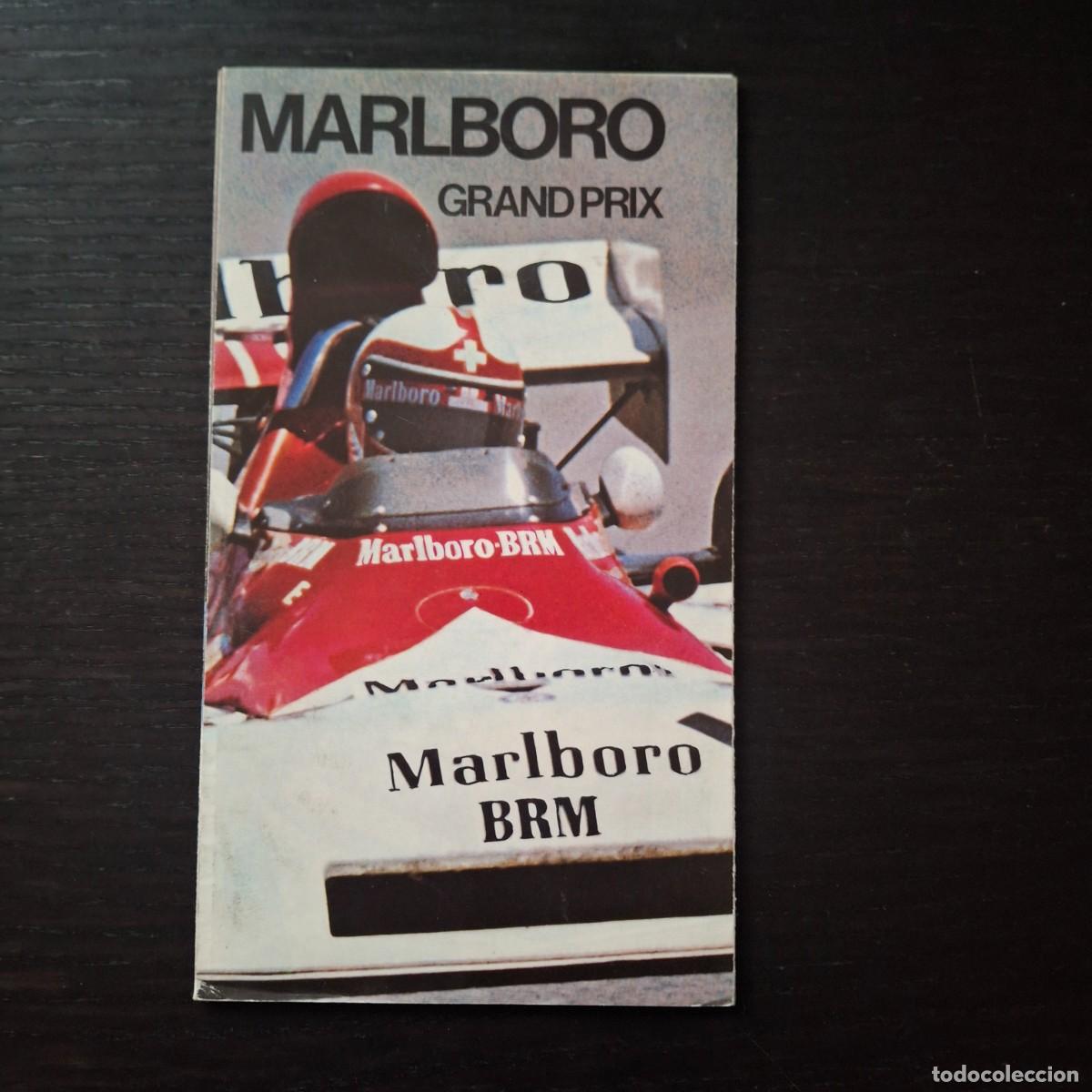 Coches y Motocicletas: 1973 GRAN PREMIO DE ESPA&Ntilde;A FORMULA 1 MONTJUIC BARCELONA - PROGRAMA DE MANO - ICKX LAUDA MARLBORO BRM