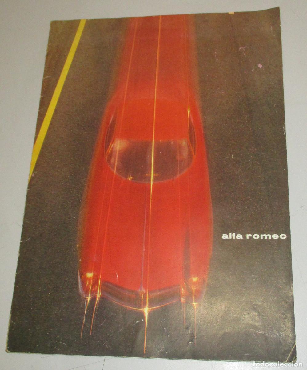 Coches y Motocicletas: Cat&aacute;logo, publicidad, ALFA ROMEO 2000 Berlina Giulietta Spider Veloce Sprint Speciale t.i. 50's