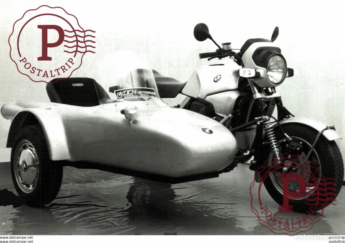 Carros e motociclos: Koch Sidecar K100 +-18cm x 12cm Moto MOTOCROSS MOTORCYCLE Douglas J Jackson archive of motorcycles
