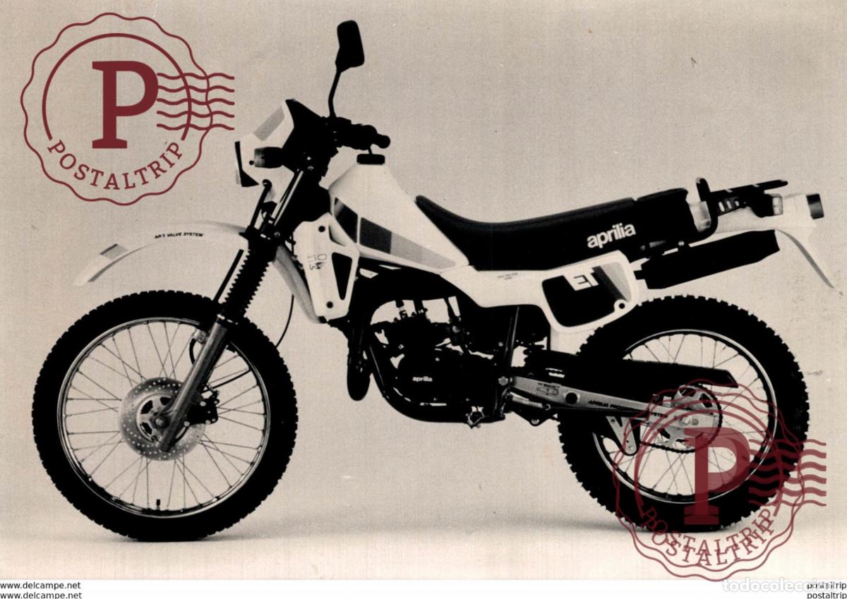 Carros e motociclos: Aprilia ET 50 +-18cm x 12cm Moto MOTOCROSS MOTORCYCLE Douglas J Jackson archive of motorcycles