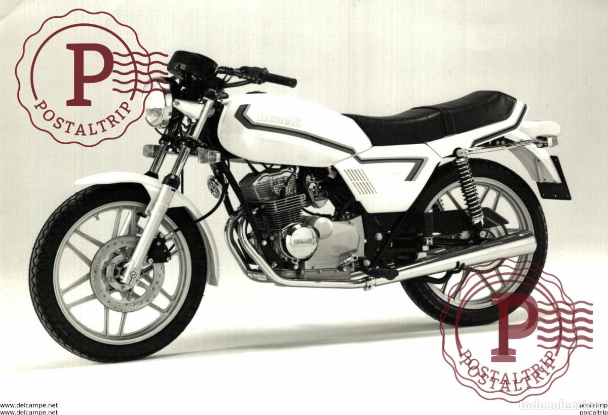 Carros e motociclos: Benelli 124 +-18cm x 12cm Moto MOTOCROSS MOTORCYCLE Douglas J Jackson archive of motorcycles