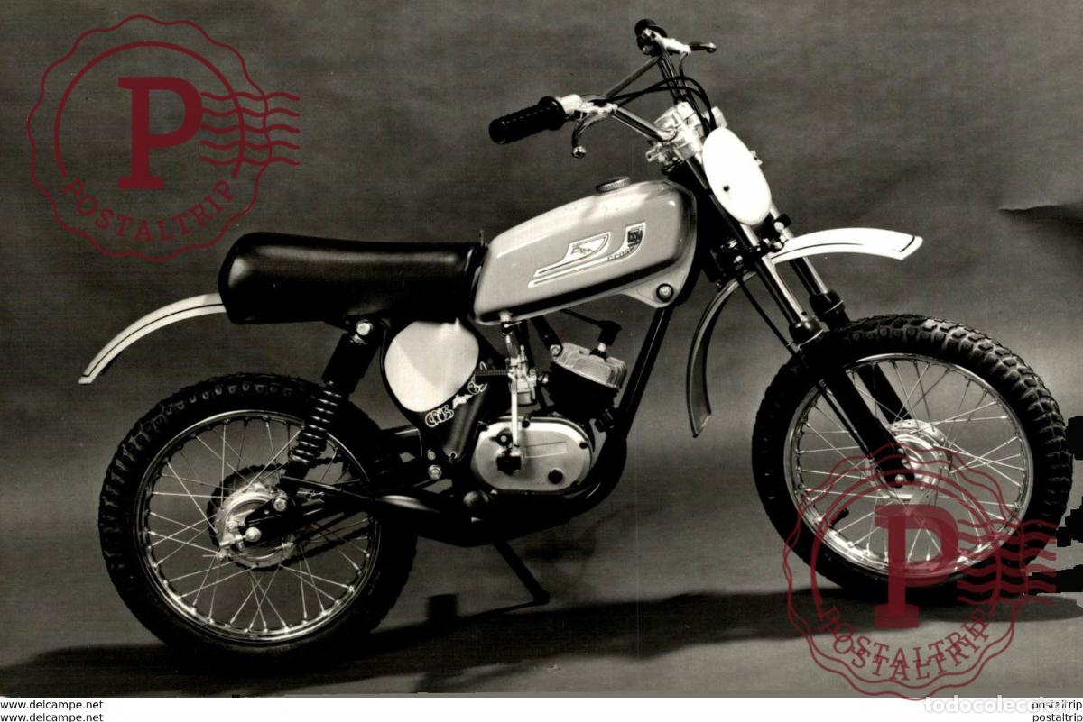 Carros e motociclos: A.I.M. Cross boy mod. 01 +-18cm x 12cm Moto MOTOCROSS MOTORCYCLE Douglas J Jackson archive of motorc
