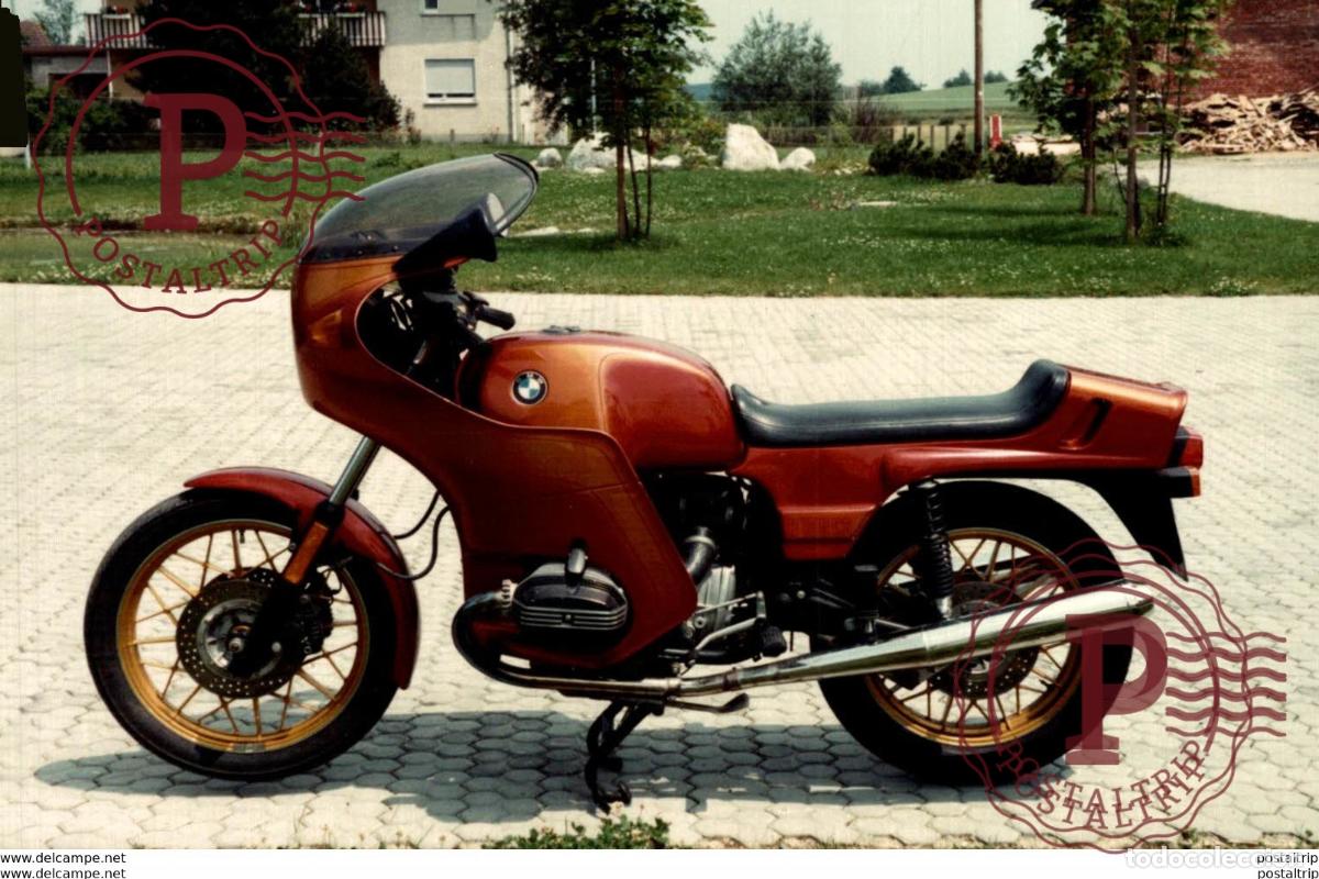 Carros e motociclos: B.M.W. color +-14cm*9cm Moto MOTOCROSS MOTORCYCLE Douglas J Jackson archive of motorcycles