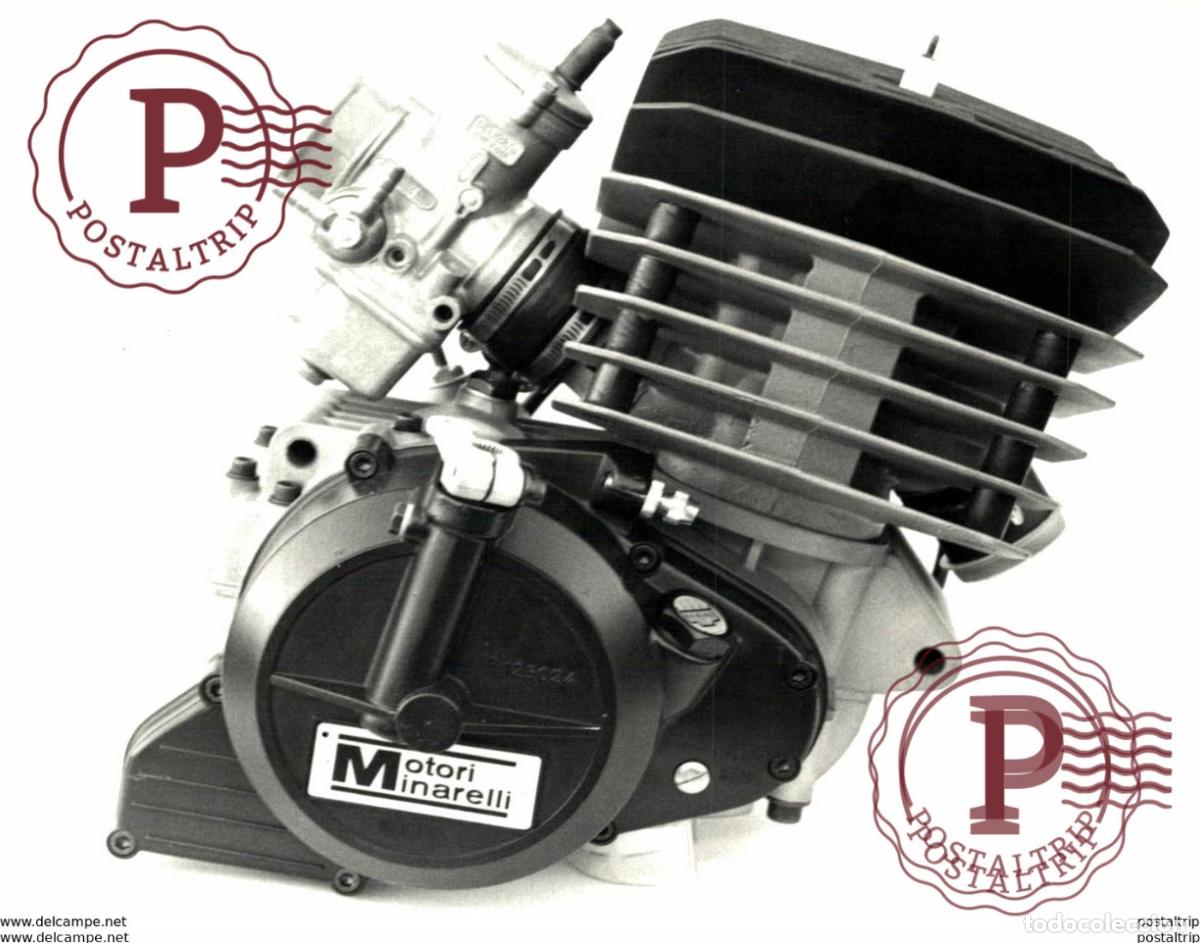 Carros e motociclos: Motori Minarelli +-14cm*10cm Moto MOTOCROSS MOTORCYCLE Douglas J Jackson archive of motorcycles