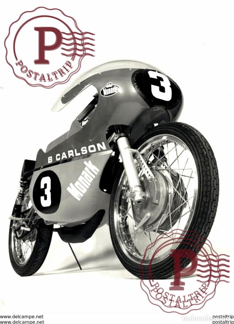 Carros e motociclos: Monark, B Carlson +-12cm*18cm Moto MOTOCROSS MOTORCYCLE Douglas J Jackson archive of motorcycles