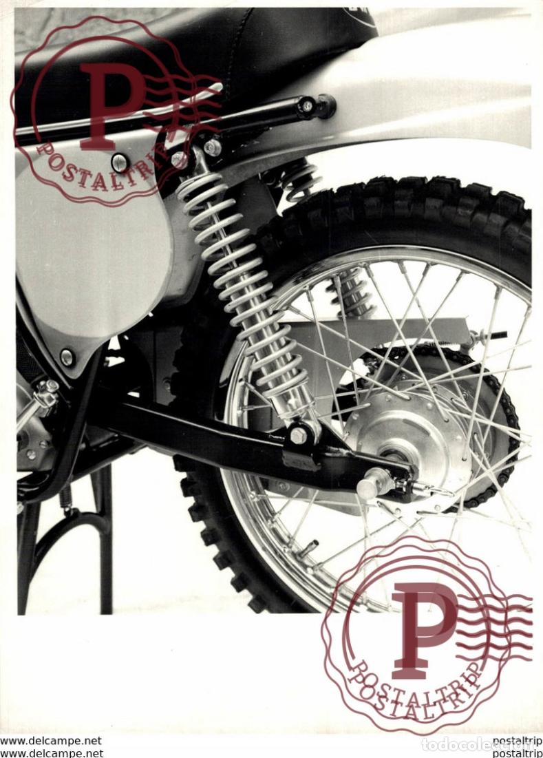 Voitures et Motocyclettes: S.W.M. 1972 Cross125 +-12cm*18cm Moto MOTOCROSS MOTORCYCLE Douglas J Jackson archive of motorcycles