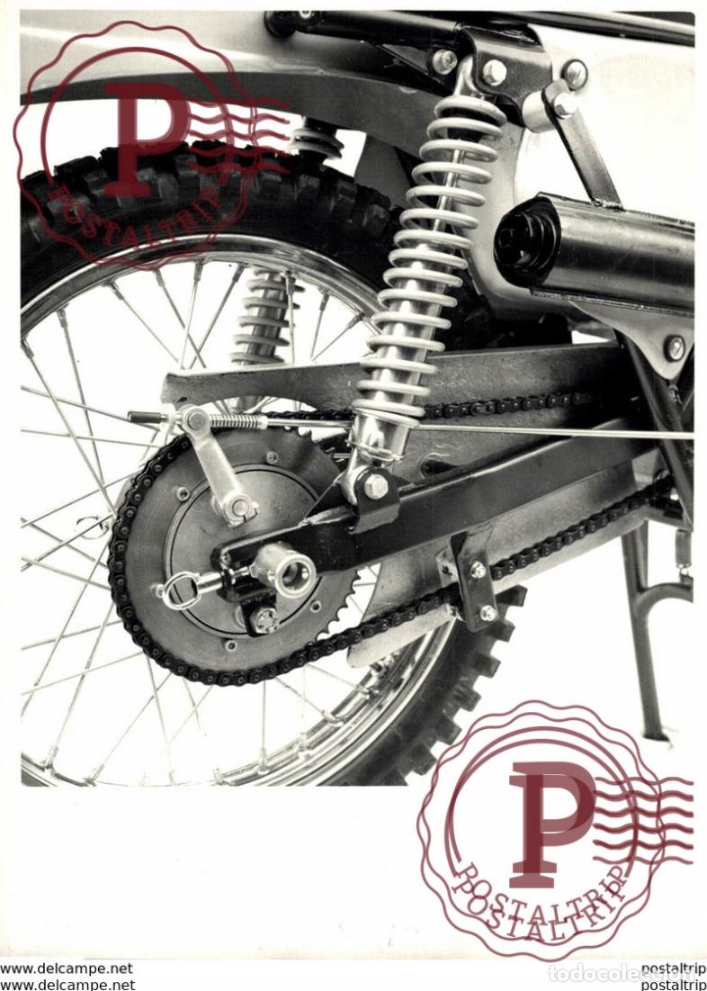 Voitures et Motocyclettes: S.W.M. 1972 6 days 50 +-12cm*18cm Moto MOTOCROSS MOTORCYCLE Douglas J Jackson archive of motorcycl