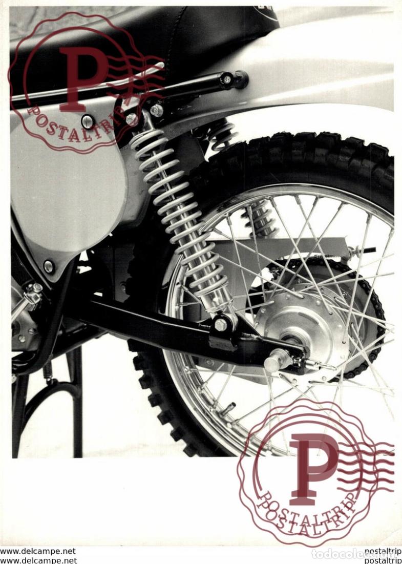 Voitures et Motocyclettes: S.W.M. 1972 cross 125 +-12cm*18cm Moto MOTOCROSS MOTORCYCLE Douglas J Jackson archive of motorcycl