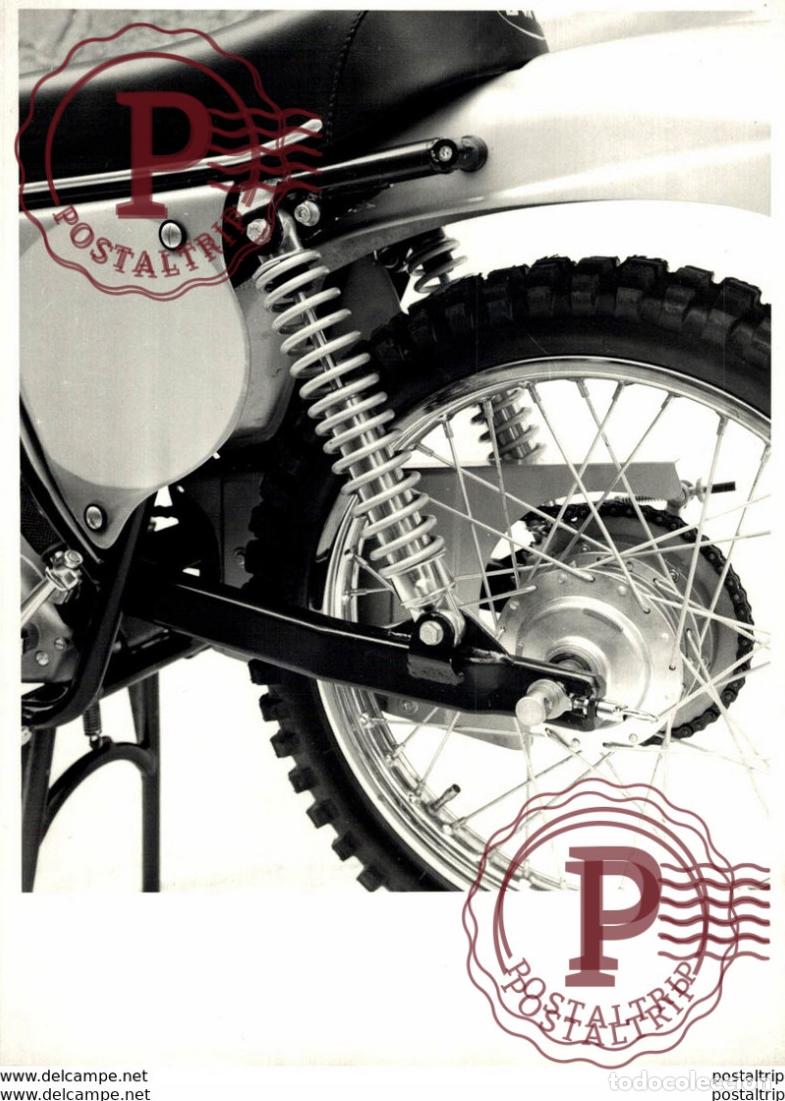 Voitures et Motocyclettes: S.W.M. 1972 cross 125 +-12cm*18cm Moto MOTOCROSS MOTORCYCLE Douglas J Jackson archive of motorcycl
