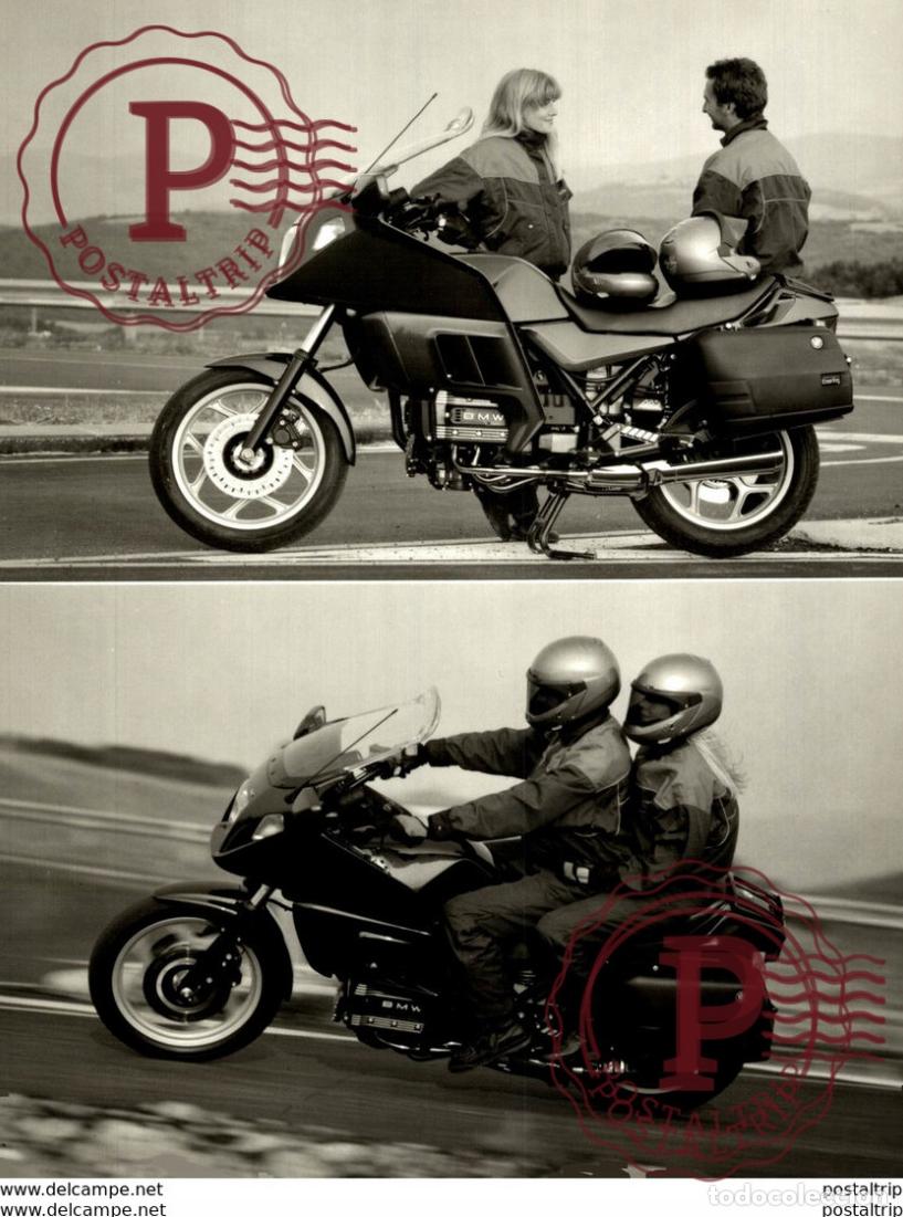 Voitures et Motocyclettes: B.M.W. K 75 RT +-18cm*23cm Moto MOTOCROSS MOTORCYCLE Douglas J Jackson archive of motorcycles