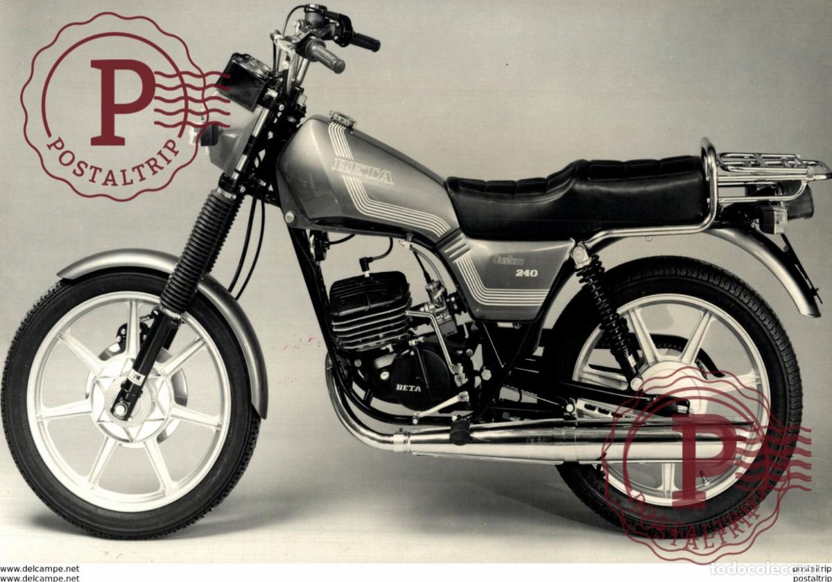 Carros e motociclos: Beta Custom240 +-22cm*14cm Moto MOTOCROSS MOTORCYCLE Douglas J Jackson archive of motorcycles