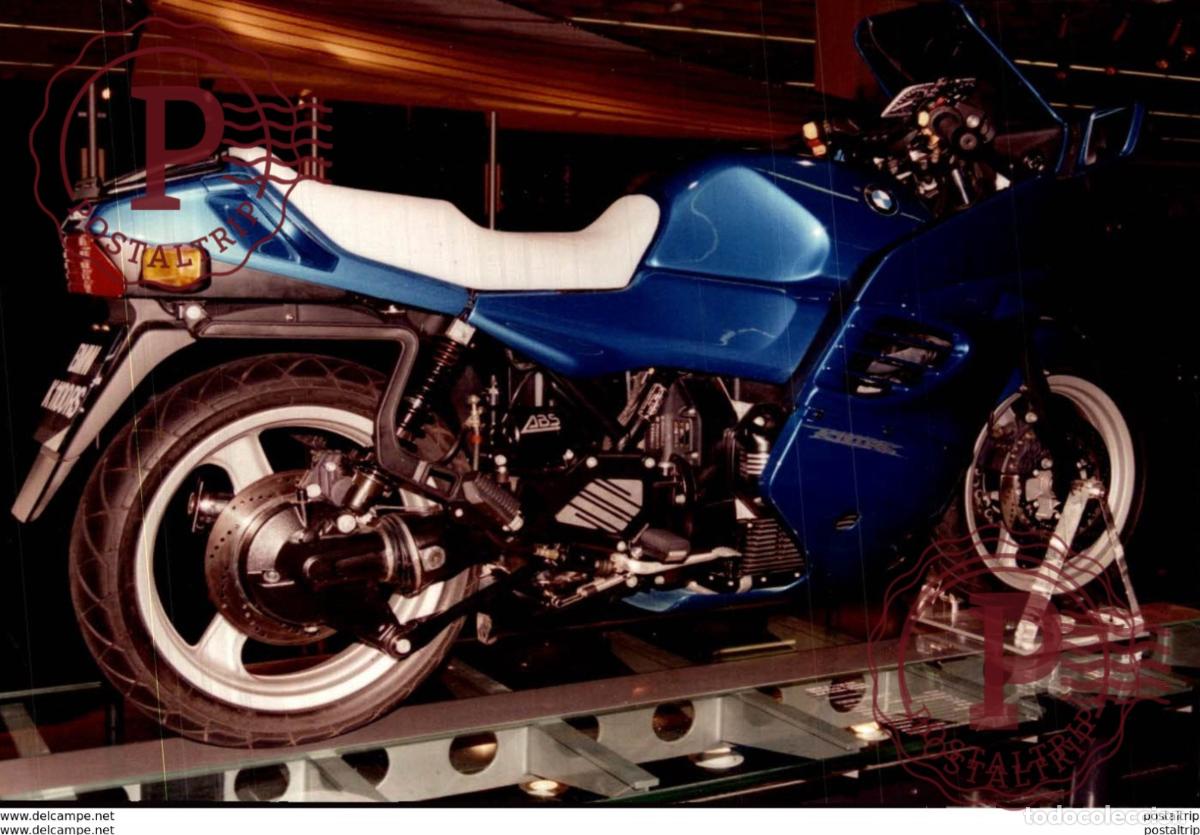 Carros e motociclos: BMW K1100RS +-12,5cm x 18cm Moto MOTOCROSS MOTORCYCLE Douglas J Jackson archive of motorcycles