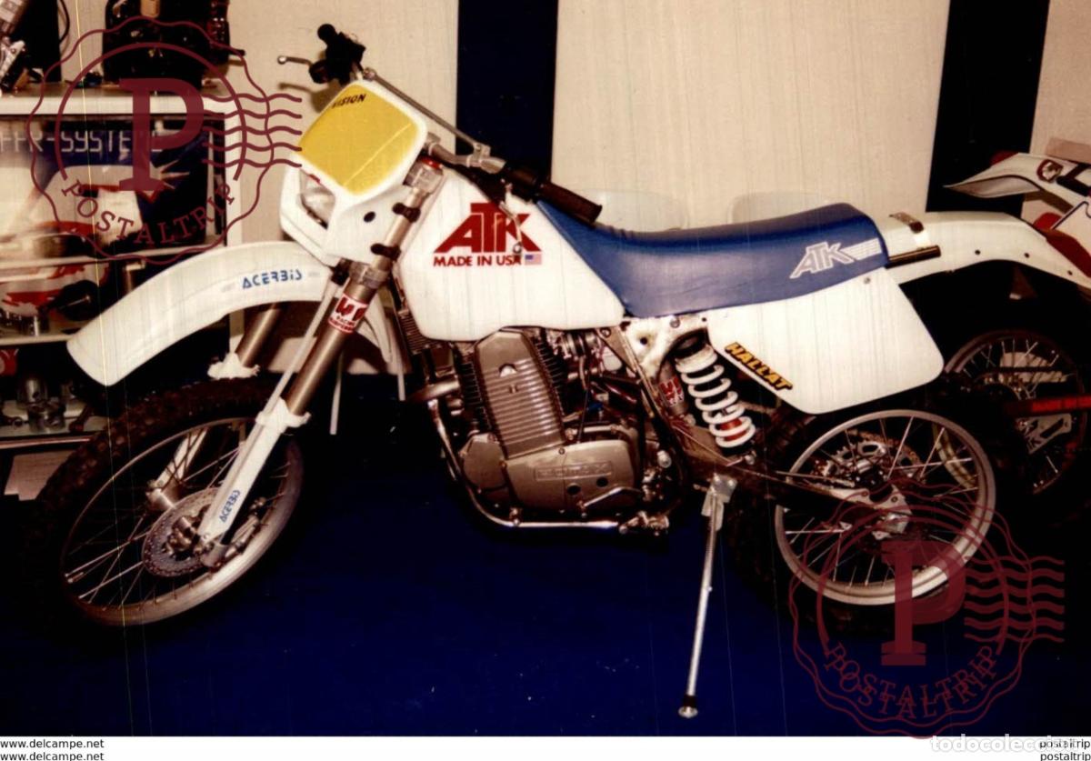 Carros e motociclos: ATK +-12,5cm x 18cm Moto MOTOCROSS MOTORCYCLE Douglas J Jackson archive of motorcycles