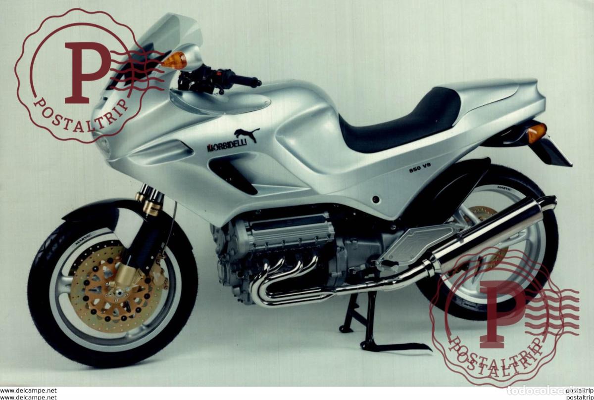 Carros e motociclos: MORBIDELLI 850VS +-12cm x 18cm Moto MOTOCROSS MOTORCYCLE Douglas J Jackson archive of motorcycles