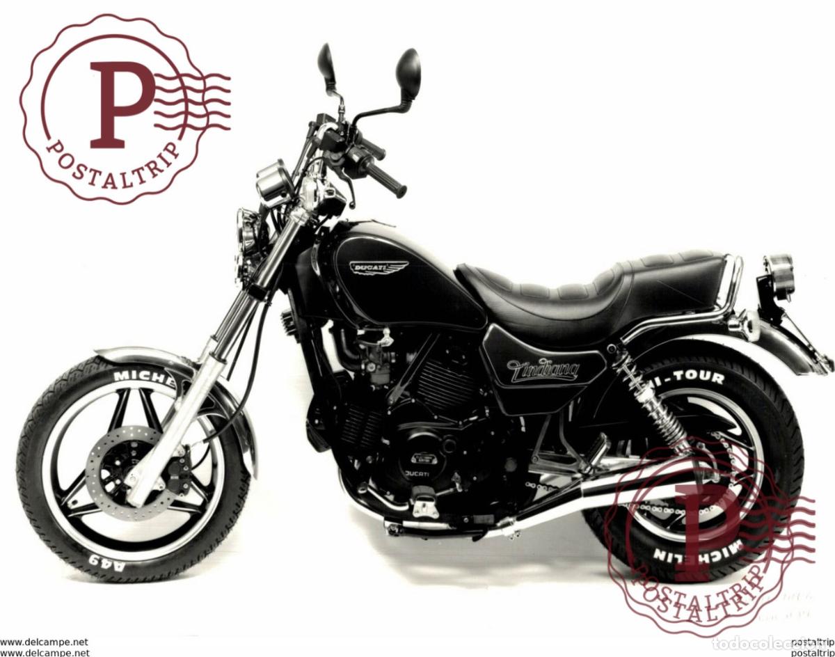 Autos und Motorr&auml;der: DUCATI +-18,5cm x 24,5cm Moto MOTOCROSS MOTORCYCLE Douglas J Jackson archive of motorcycles