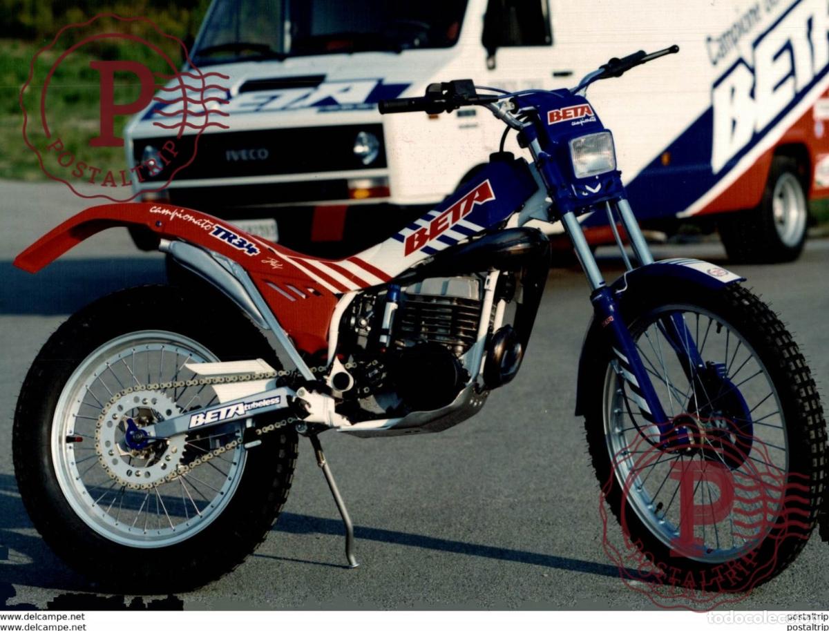 Carros e motociclos: BETA TR34 +-17cm x 23cm Moto MOTOCROSS MOTORCYCLE Douglas J Jackson archive of motorcycles4,