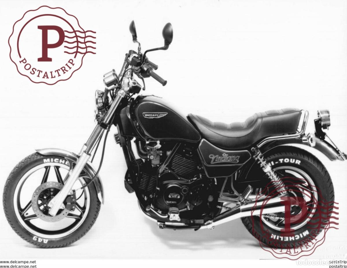 Automobili e Motociclette: DUCATI +-18cm x 24,5cm Moto MOTOCROSS MOTORCYCLE Douglas J Jackson archive of motorcycles4,