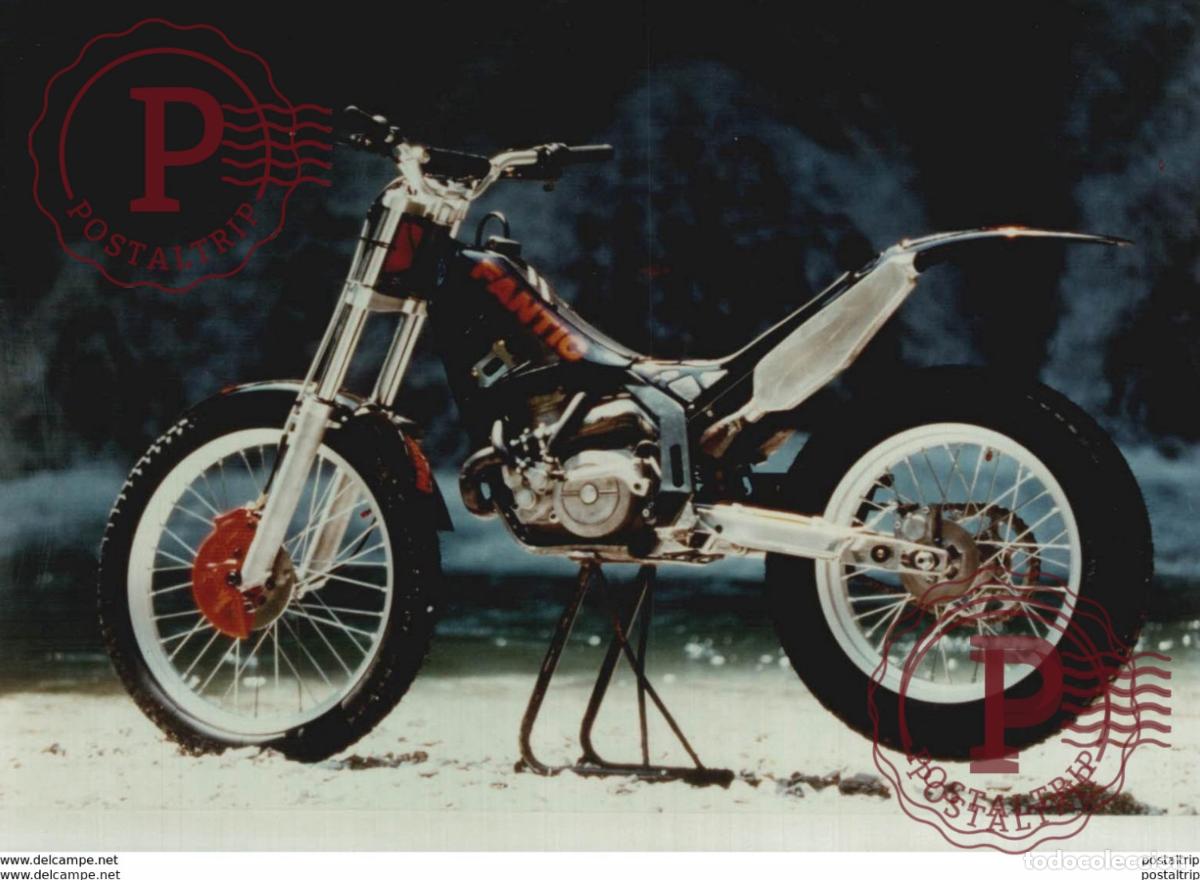 Autos und Motorr&auml;der: FANTIC +-15cm x 20cm Moto MOTOCROSS MOTORCYCLE Douglas J Jackson archive of motorcycles