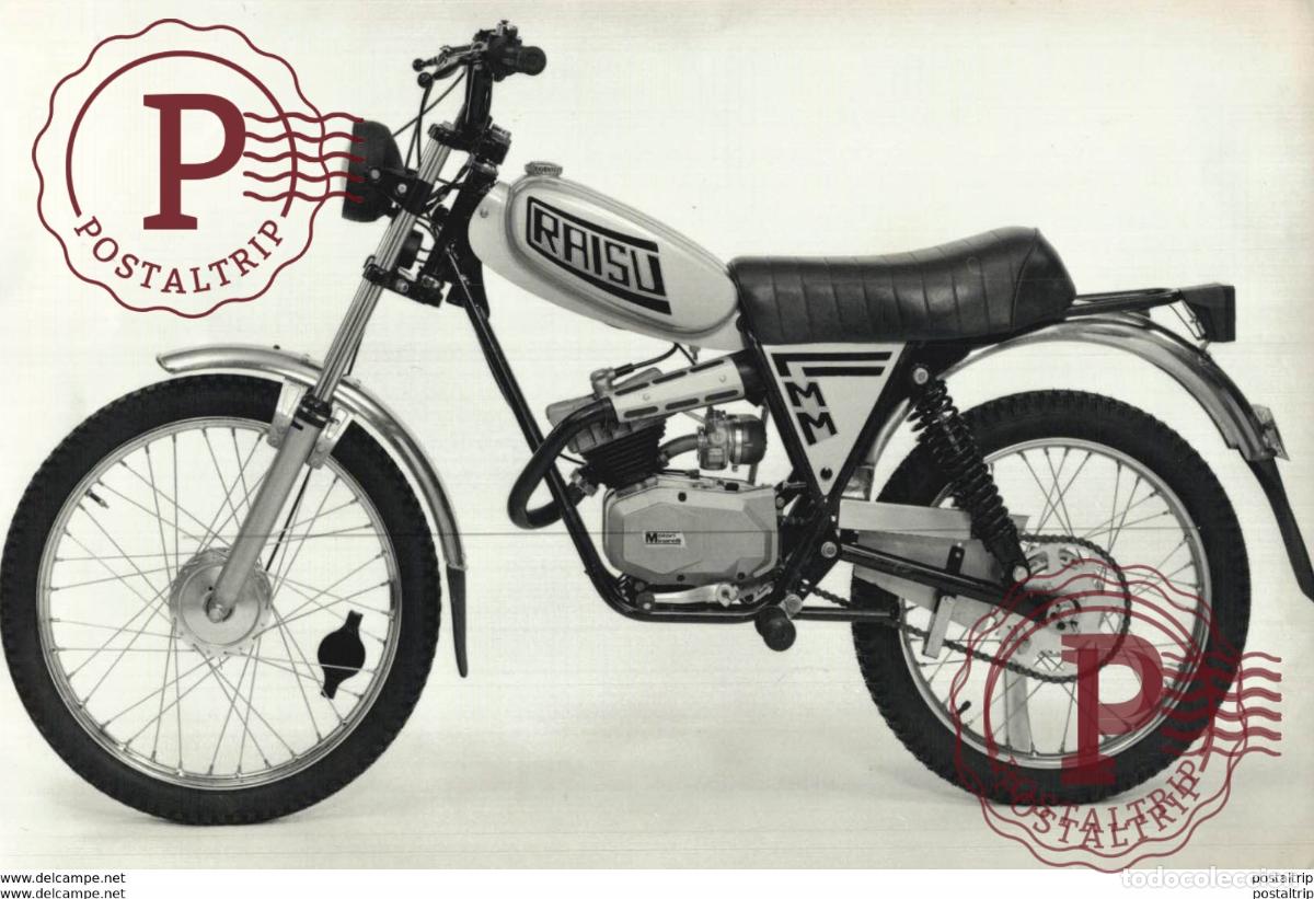 Autos und Motorr&auml;der: RAISU +-14cm x 23cm Moto MOTOCROSS MOTORCYCLE Douglas J Jackson archive of motorcycles