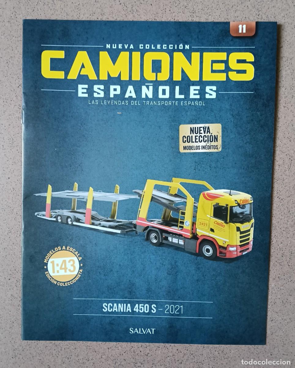 Coches y Motocicletas: Fasc&iacute;culo 11 SCANIA 450 S (2021) Colecci&oacute;n Camiones Espa&ntilde;oles Salvat Nuevo