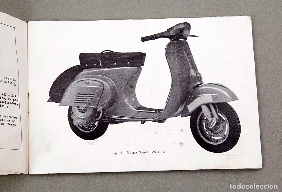 Coches y Motocicletas: VESPA SUPER - INSTRUCCIONES DE USO Y ENTRETENIMIENTO 1976