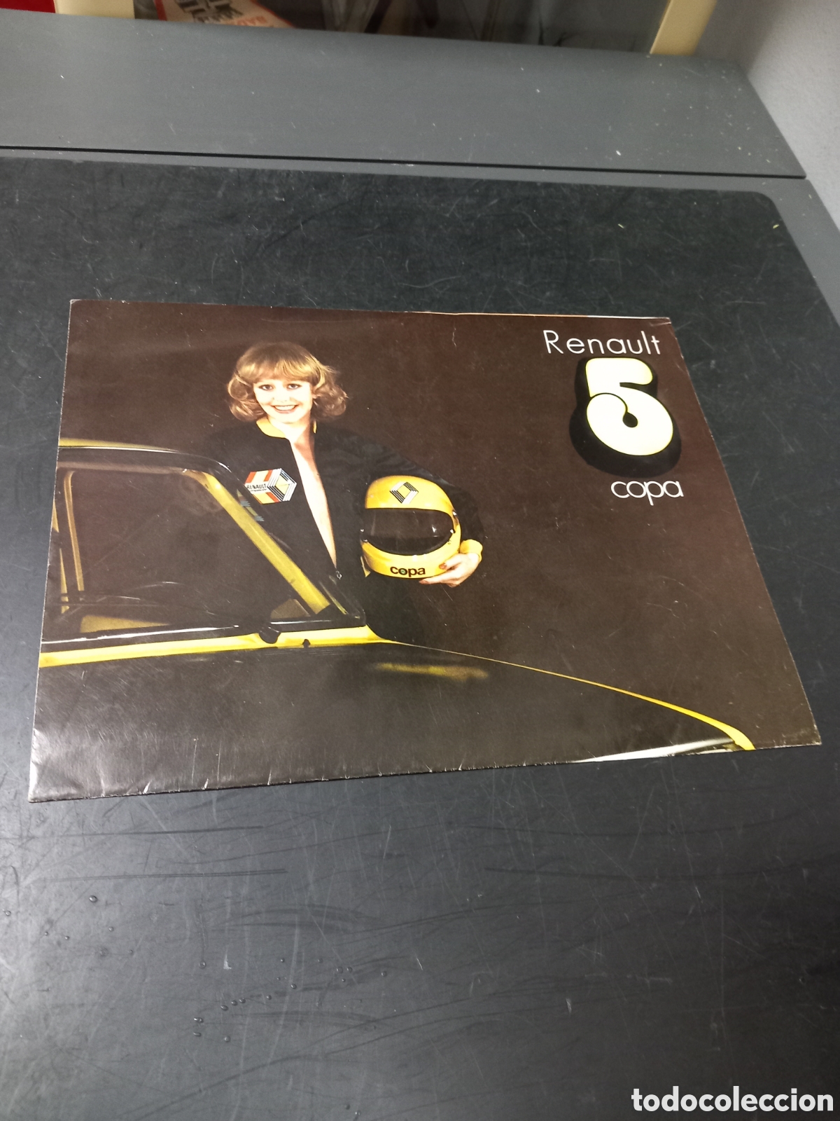 Coches y Motocicletas: ANTIGUO CATALOGO FOLLETO RENAULT 5 COPA A&Ntilde;O 1977 ORIGINAL